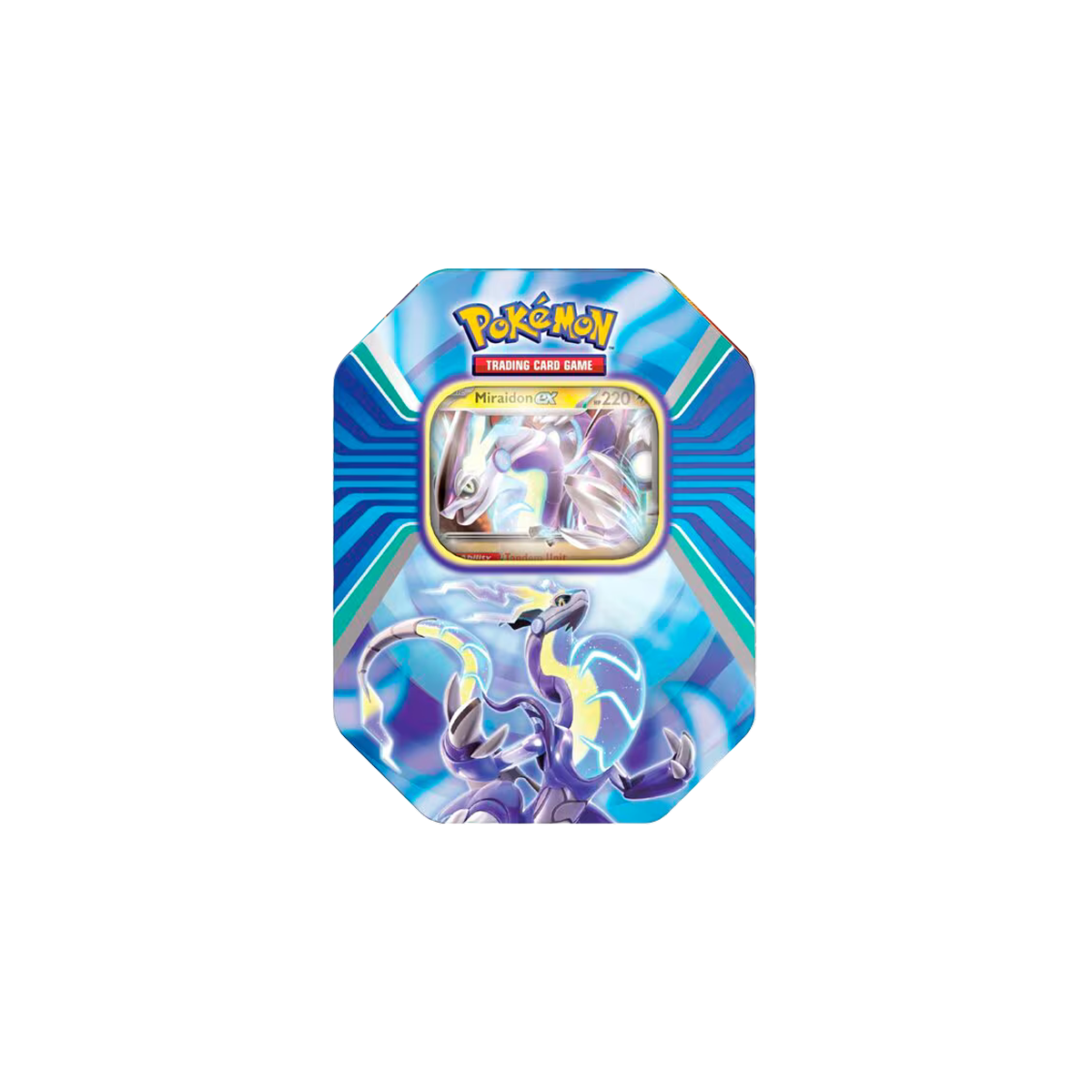 Pokémon TCG: Paldea Legends Miraidon ex Tin